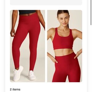 Spacedye At Your Leisure High Waisted Midi Legging Beyond Yoga